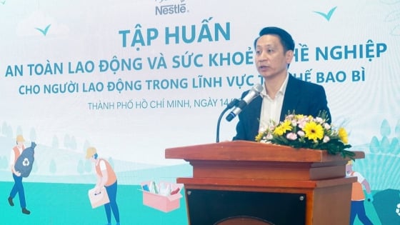 Nestlé Vietnam promotes occupational safety and hygiene in waste management
